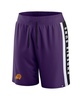 Men's Purple Phoenix Suns Referee Iconic Mesh Shorts