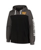 Women's Heather Charcoal Washington Commanders Plus Size City Ties Full-Zip Hoodie