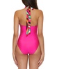 Women's Reversible Plunge Halter One-Piece Swimsuit, Created for Macy's