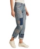 Women's Mid-Rise Patchwork-Detail Jeans