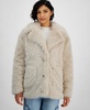 Women's Shaggy Faux-Fur Jacket, Exclusively at Macy's