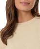 Women's Tonal-Texture Drop-Shoulder Sweater