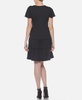 Women's Short Sleeve V-Neck Tiered Dress