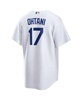 Men's Shohei Ohtani White Los Angeles Dodgers Home Replica Player Jersey