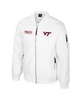 Men's Virginia Tech Hokies White Rabbit Full-Zip Bomber Jacket