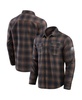 Men's Charcoal Cleveland Browns Classic Flannel Long Sleeve Button-Up Shirt