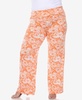 Plus Size Floral Paisley Palazzo Pants