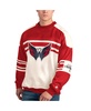 Men's White Washington Capitals Defense Fleece Crewneck Pullover Sweatshirt