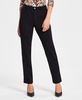 Women's Scuba-Knit Straight-Leg Pants, Exclusively at Macy's