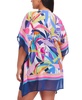 Bleu Rod Beattie Plus Size Living Color Caftan Cover-Up