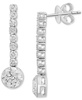 EFFY® Lab Grown Diamond Dangle Drop Earrings (2-5/8 ct. t.w.) in 14k White Gold