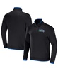 Men's NFL x Darius Rucker Collection by Black Seattle Seahawks Logo Quarter-Zip Top