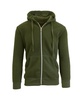 Men's Full Zip Fleece Hooded Sweatshirt