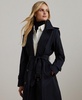 Women's Belted Water-Resistant Trench Coat