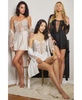 Showstopper Chemise  Nightgown & Wrap