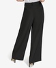 Women's Mid-Rise Pleat-Front Wide-Leg Pants