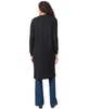 Women's Ribbed Long-Sleeve Open-Front Cardigan Sweater