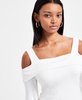 Women's Off-The-Shoulder Long-Sleeve Top, Exclusively at Macy's