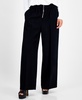 Petite Zip-Front High Rise Wide-Leg Pants, Created for Macy's