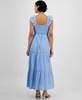 Women's Cotton Ruffled Tiered Maxi Dress, Created for Macy's