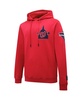 Men's Red Washington Nationals Logo Pullover Hoodie