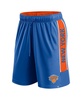 Men's Branded Blue New York Knicks Game Winner Defender Shorts