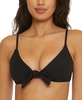 Women's Modern Edge Convertible Ribbed Bikini Top