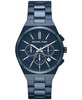 Men's Lennox Chronograph Navy Stainless Steel Watch 40mm