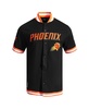 Men's Black Phoenix Suns Classic Warm-Up Full-Snap Jacket