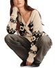 Women's Cotton Southwest Cocoon Cardigan Sweater