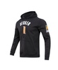 Men's Devin Booker Black Phoenix Suns Player Pullover Hoodie