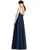 Crisscross Satin Gown