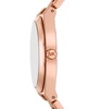 Women's Lennox Quartz Three-Hand Rose Gold-Tone Stainless Steel Watch 37mm