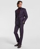 Men's Slim-Fit Wool Blend Stretch Suit Separates