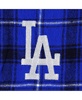 Men's Royal, Black Los Angeles Dodgers Ledger Flannel Boxers