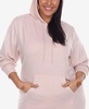 Plus Size Hoodie Sweatshirt Dress