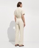 Women's Belt Long Jumpsuit