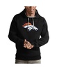 Men's Black Denver Broncos Victory Pullover Hoodie