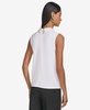 Karl Lagerfeld Women's Imitation Pearl-Embellished Collared Blouse