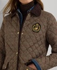 Women's Collared Quilted Coat