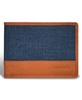 Men's Denim Collection Leather Bi-Fold Wallet