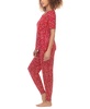 Women's Happy Place 2-Pc. Printed Pajamas Set