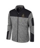 Men's Gray/Black Appalachian State Mountaineers Guard Full-Zip Jacket