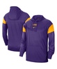 Men's Purple LSU Tigers Sideline Jersey Pullover Hoodie