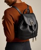 Everleigh Leather Flap Backpack Bag