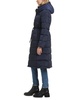 Women's Hooded Maxi Down Coat With Self Tie