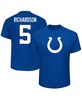 Men's Anthony Richardson Royal Indianapolis Colts Big and Tall Player Name and Number T-shirt