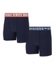 Men's Denver Broncos Gauge Knit Boxer Brief Two-Pack