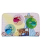 Sleeping Beauty Stained Glass Castle Zip-Around Wallet