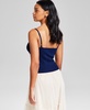 Women's Scoop-Neck Pointelle Tank Top, Exclusively at Macy's 